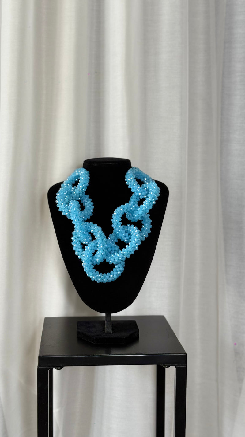 Collier LOKÉ bleu